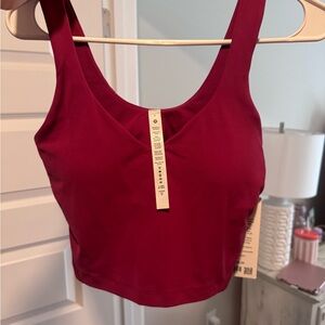 Lulu align tank never worn